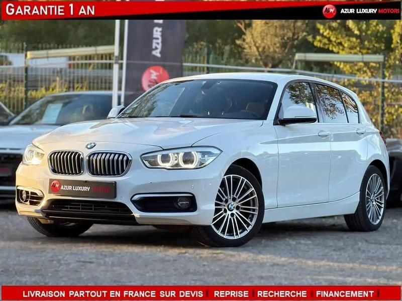 Blanc Occasion 2018 BMW 118 Citadine | 16 490 € (Prix juste) - Image 1/4