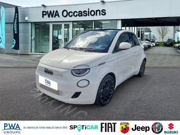 Blanc Utilisé 2022 Fiat 500e Citadine | 15 490 € (Prix juste) - Image 1/4
