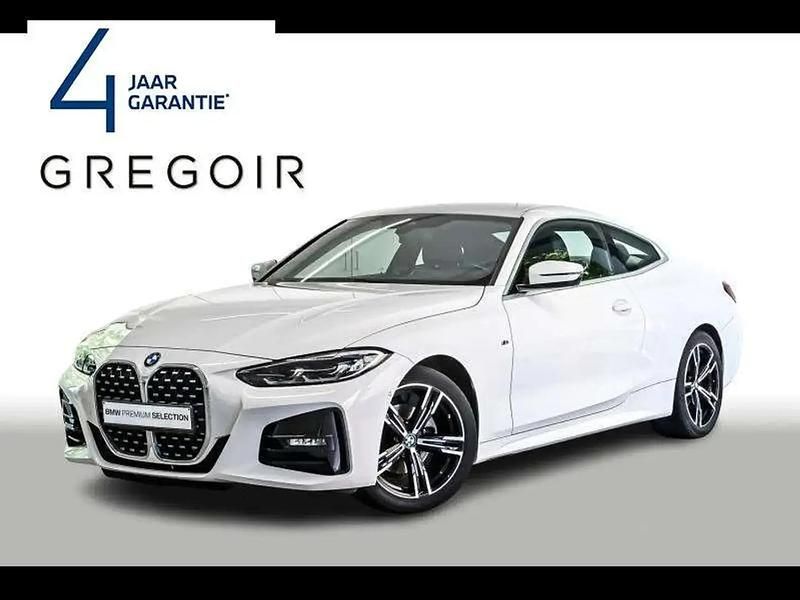 Blanc Occasion 2021 BMW 420 Sport Line Coupé | 34 450 € (Prix juste) - Image 1/4