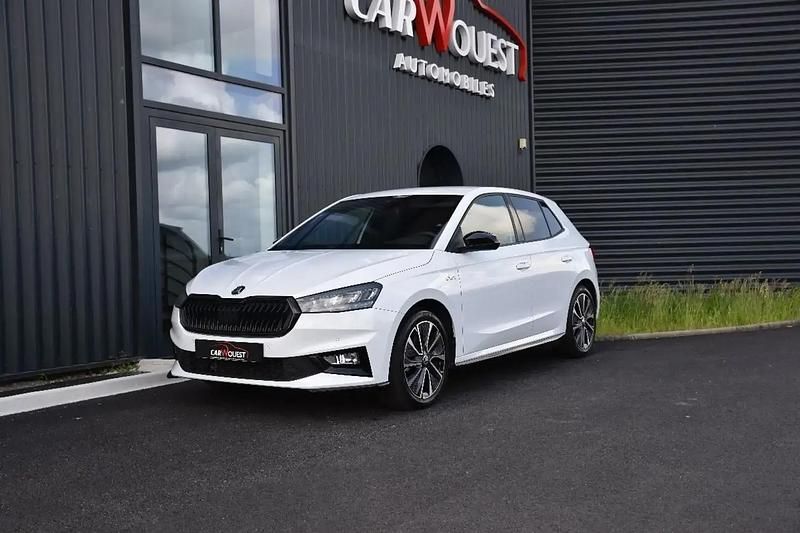 Blanc Utilisé 2024 Skoda Fabia Monte Carlo Citadine | 19 990 € (Prix juste) - Image 1/4