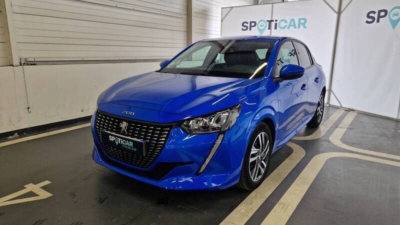 Bleue Utilisé 2021 Peugeot 208 S Citadine | 12 990 € (Prix assez cher) - Image 1/3