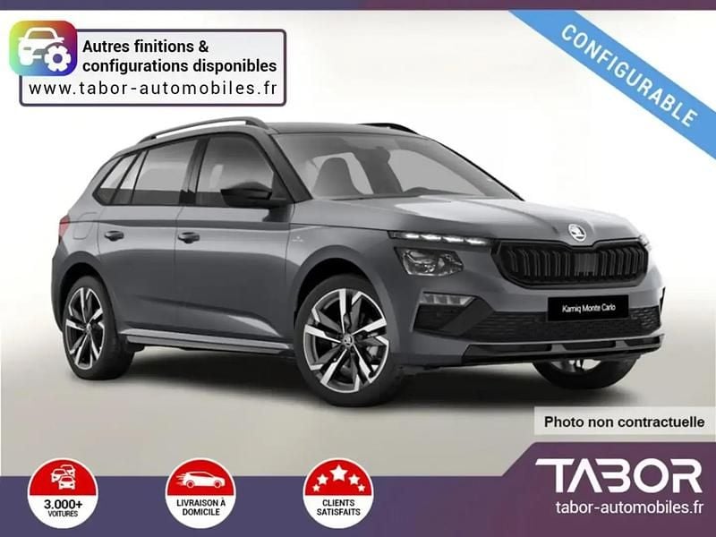 Bleu Nouvelle 2025 Skoda Kamiq Monte Carlo SUV | 26 711 € - Image 1/4