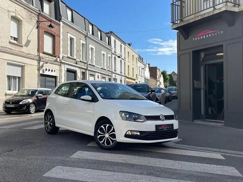Blanc Utilisé 2016 VW Polo Trendline Citadine | 7 990 € (Super prix) - Image 1/4