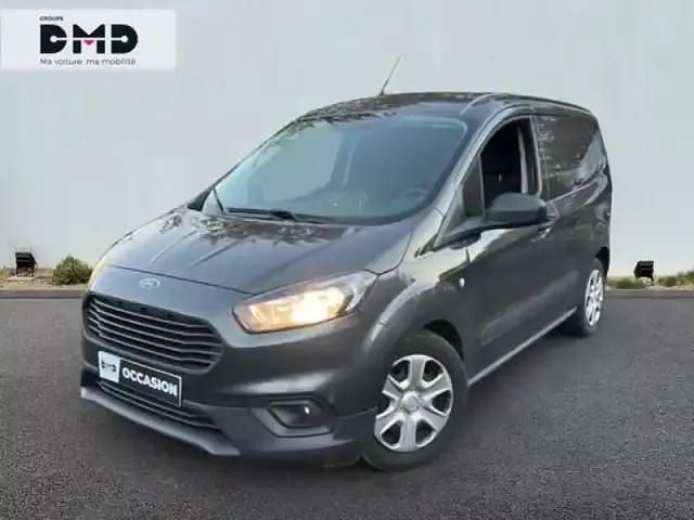 Gris magnetic métal Occasion 2022 Ford Transit Trend Berline | 11 990 € - Image 1/4