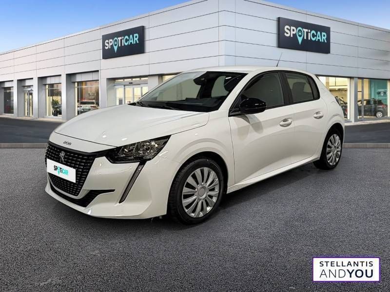 Blanc Utilisé 2023 Peugeot 208 Active Citadine | 12 780 € (Bon prix) - Image 1/3