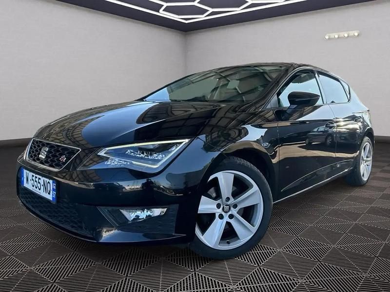 Noir Utilisé 2013 Seat Leon FR Berline | 12 999 € (Prix juste) - Image 1/4