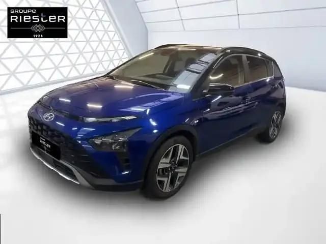 Bleu Occasion 2022 Hyundai Bayon SUV | 14 180 € (Bon prix) - Image 1/4