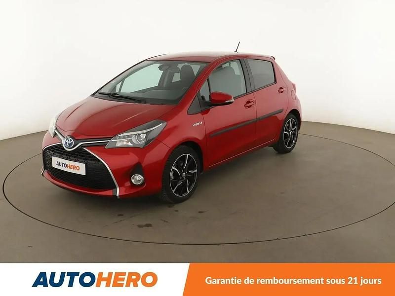 Rouge Utilisé 2016 Toyota Yaris Hybrid Design Citadine | 14 590 € (Bon prix) - Image 1/2