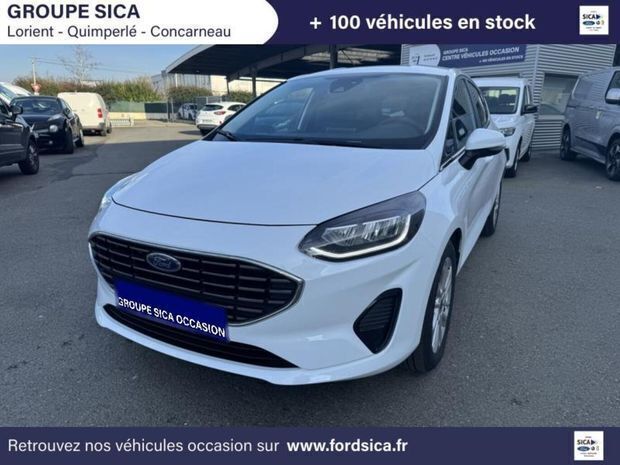 Blanc Utilisé 2024 Ford Fiesta Titanium X Citadine | 18 990 € (Prix juste) - Image 1/4