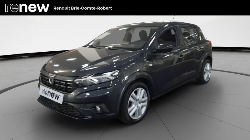 Gris Utilisé 2021 Dacia Sandero Comfort Citadine | 10 980 € (Super prix) - Image 1/4