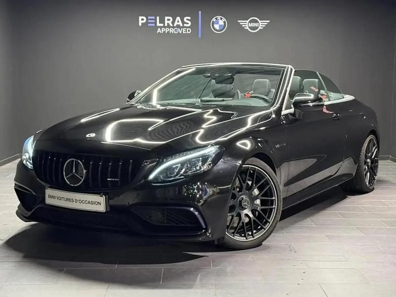 Noir Occasion 2017 Mercedes C63 AMG AMG Cabriolet | 56 990 € (Prix juste) - Image 1/4