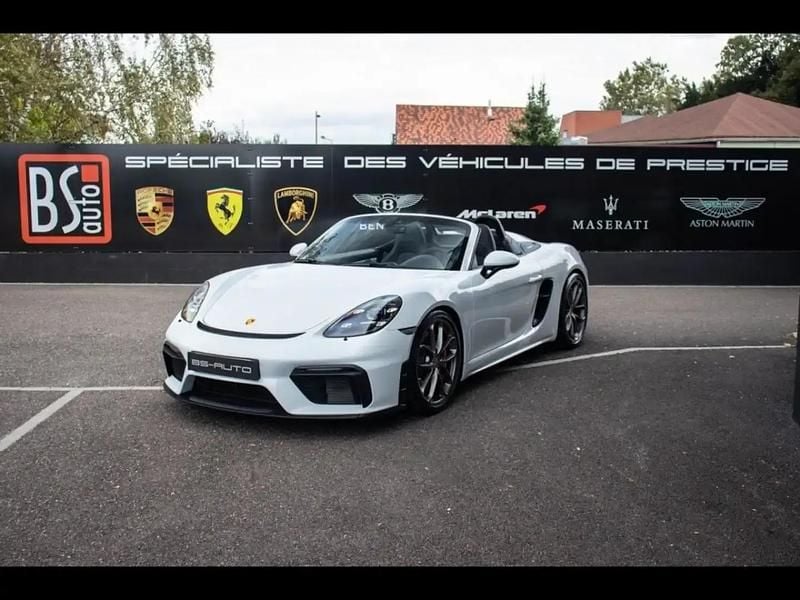 Blanc Utilisé 2019 Porsche 718 Boxster Cabriolet | 114 900 € (Prix juste) - Image 1/4