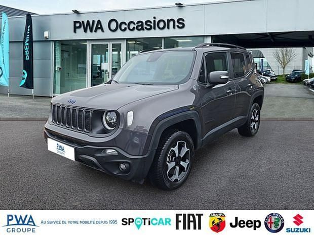 Gris Utilisé 2021 Jeep Renegade Trailhawk SUV | 28 490 € (Prix cher) - Image 1/4