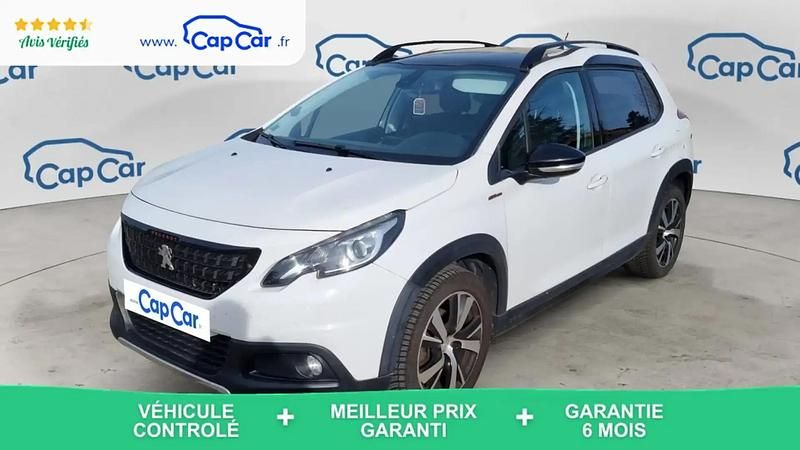 Blanc Occasion 2019 Peugeot 2008 GT-line SUV | 9 590 € (Super prix) - Image 1/4