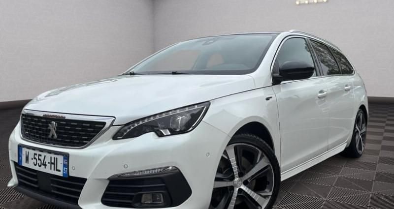 Blanc Utilisé 2018 Peugeot 308 GT Break | 11 999 € (Super prix) - Image 1/4