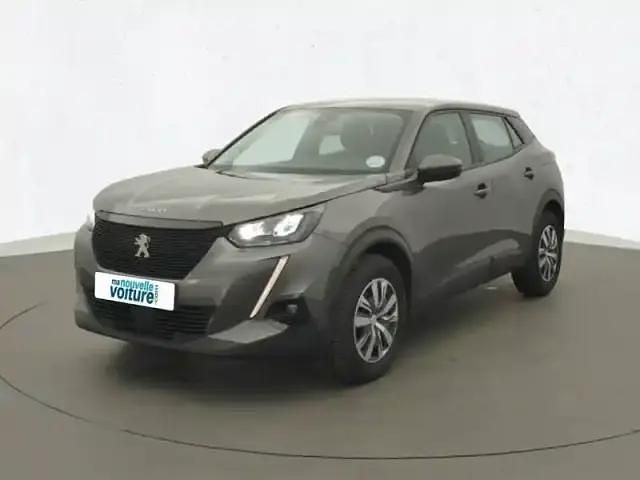 Gris Occasion 2021 Peugeot 2008 Business-Line SUV | 13 590 € (Prix juste) - Image 1/4