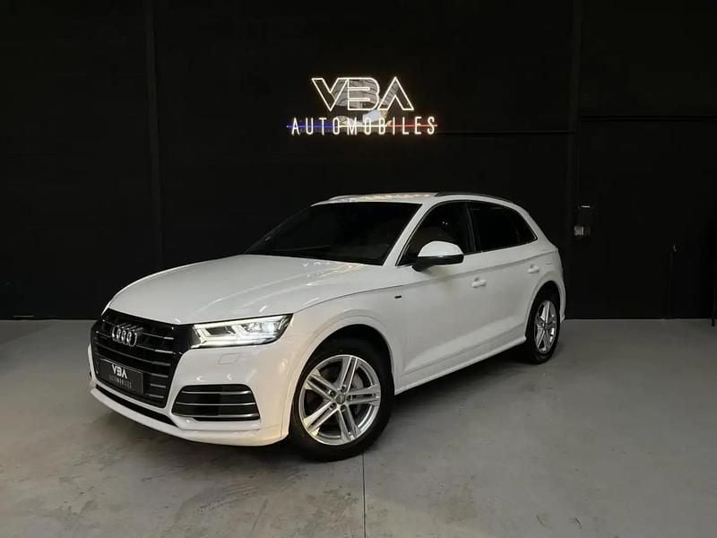 Blanc Utilisé 2020 Audi Q5 S-Line SUV | 32 490 € (Super prix) - Image 1/4