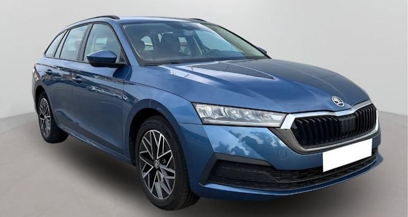 Bleu Utilisé 2021 Skoda Octavia Business Line Break | 18 500 € (Bon prix) - Image 1/4