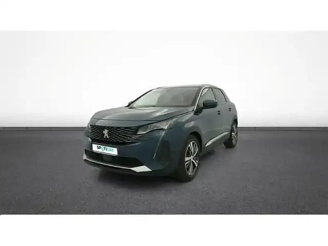 Bleu Utilisé 2021 Peugeot 3008 | 19 989 € (Super prix) - Image 1/4