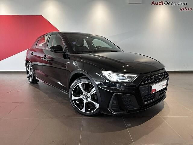 Noir mythe métallisé Occasion 2023 Audi A1 Sportback S-Line Citadine | 31 500 € (Prix cher) - Image 1/4