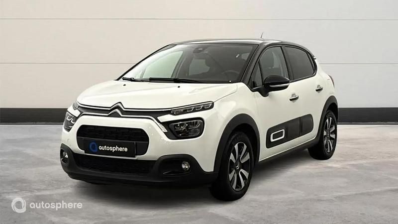 Blanc Occasion 2023 Citroën C3 PureTech Berline | 11 999 € (Prix juste) - Image 1/4