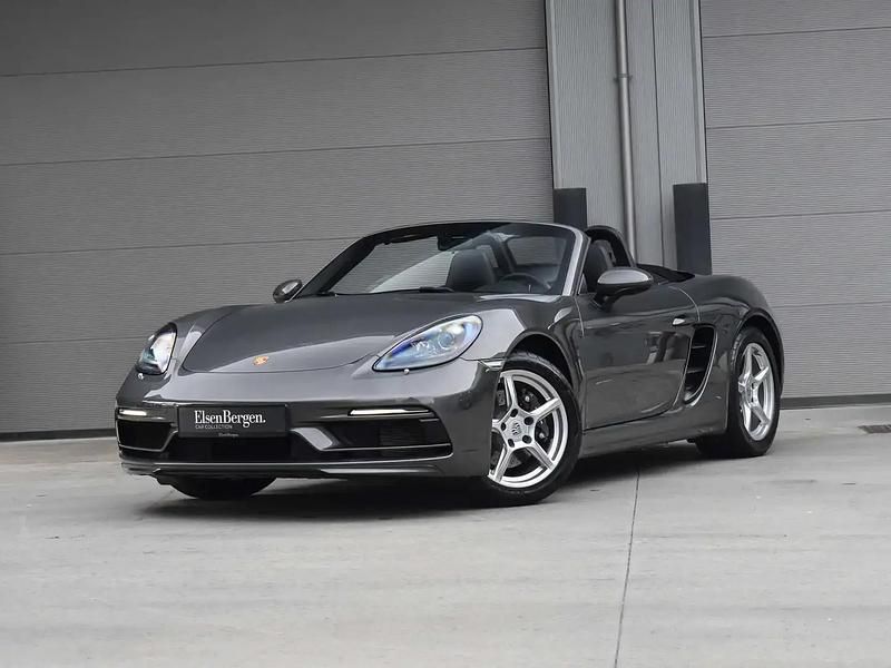 Gris Utilisé 2022 Porsche 718 Boxster Sport Cabriolet | 62 950 € - Image 1/4