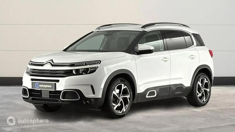 Blanc Occasion 2020 Citroën C5 Aircross PureTech SUV | 16 499 € (Prix juste) - Image 1/4