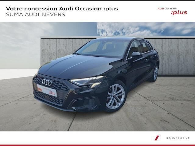Noir mythe métallisé Utilisé 2023 Audi A3 Business | 22 990 € (Super prix) - Image 1/4