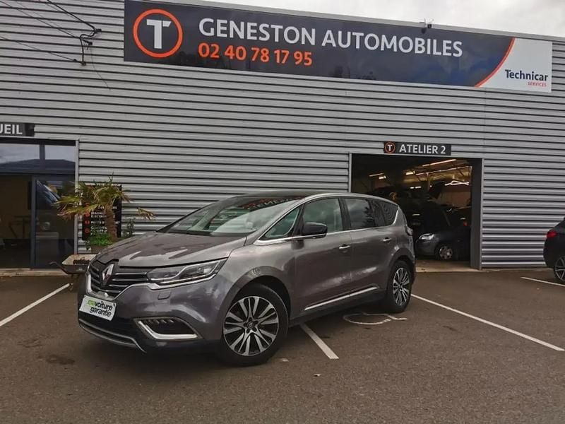 Gris Utilisé 2015 Renault Espace Initiale Paris Monospace | 12 990 € - Image 1/4