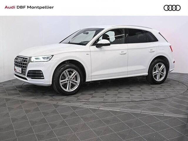 Blanc Utilisé 2020 Audi Q5 S-Line SUV | 34 890 € (Bon prix) - Image 1/4