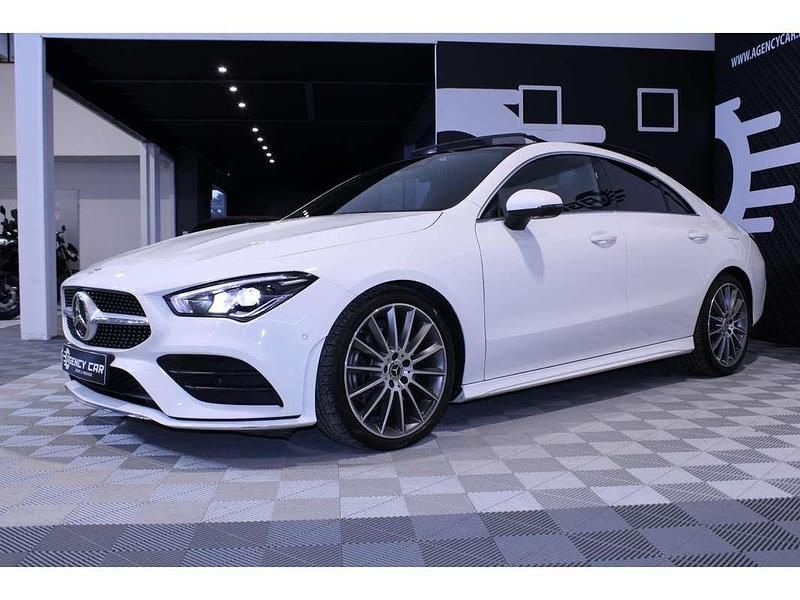 Occasion Mercedes CLA200 AMG line 163 ch (119 kW) 2020 Blanc Berline