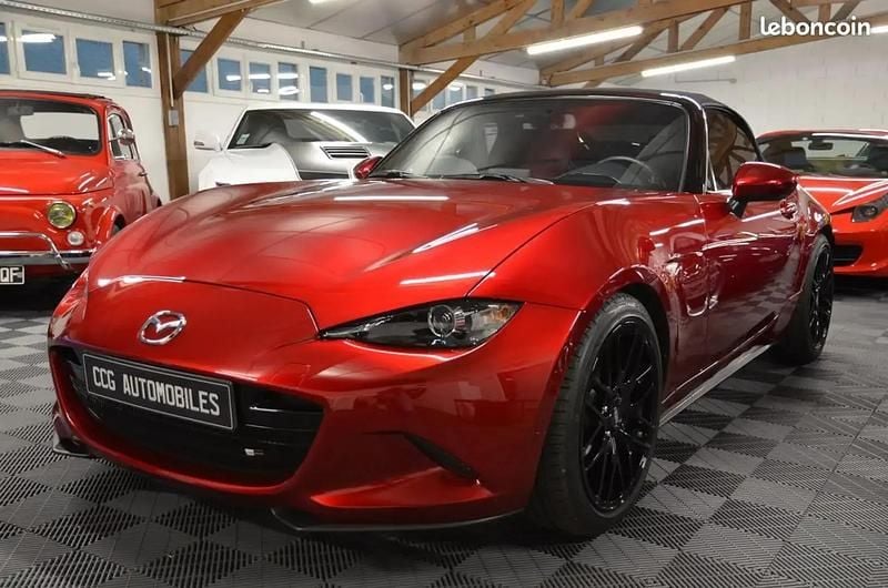 Occasion Mazda MX5 Inclusive 185 ch (136 kW) 2021 Rouge Cabriolet