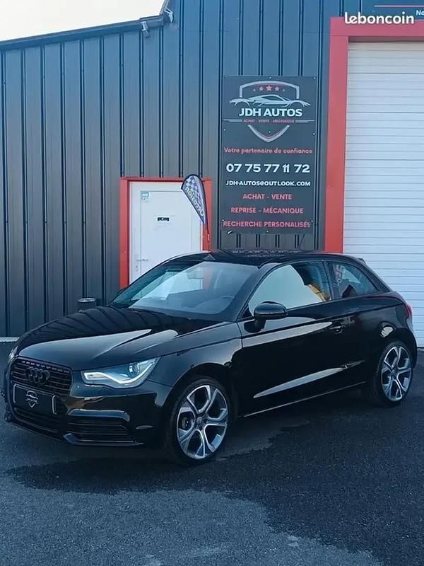 Noir Occasion 2012 Audi A1 Citadine | 6 590 € (Prix assez cher) - Image 1/4