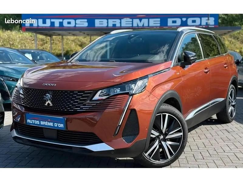 Orange Occasion 2022 Peugeot 5008 GT | 17 990 € (Prix juste) - Image 1/4