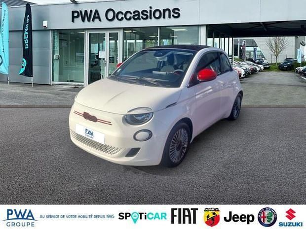 Blanc Utilisé 2023 Fiat 500e Red | 16 990 € (Super prix) - Image 1/4