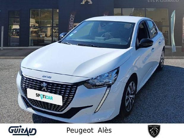 Blanc Utilisé 2023 Peugeot 208 Active Citadine | 12 970 € (Prix juste) - Image 1/4