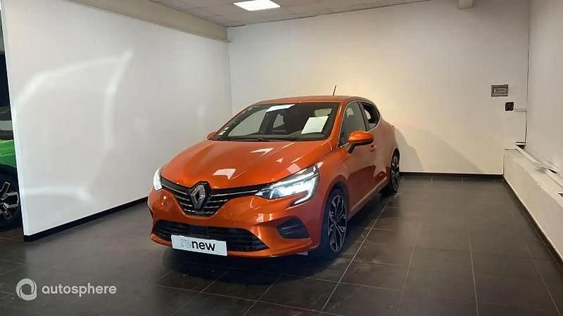 Orange Utilisé 2021 Renault Clio V Intens Berline | 16 799 € (Bon prix) - Image 1/4