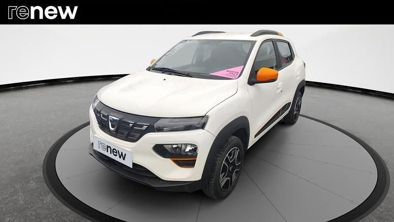 Blanc Occasion 2022 Dacia Spring Comfort Plus Citadine | 8 590 € - Image 1/4
