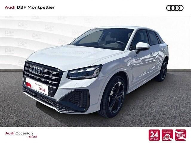 Blanc glacier métallisé Utilisé 2024 Audi Q2 S-Line SUV | 34 880 € (Prix cher) - Image 1/4