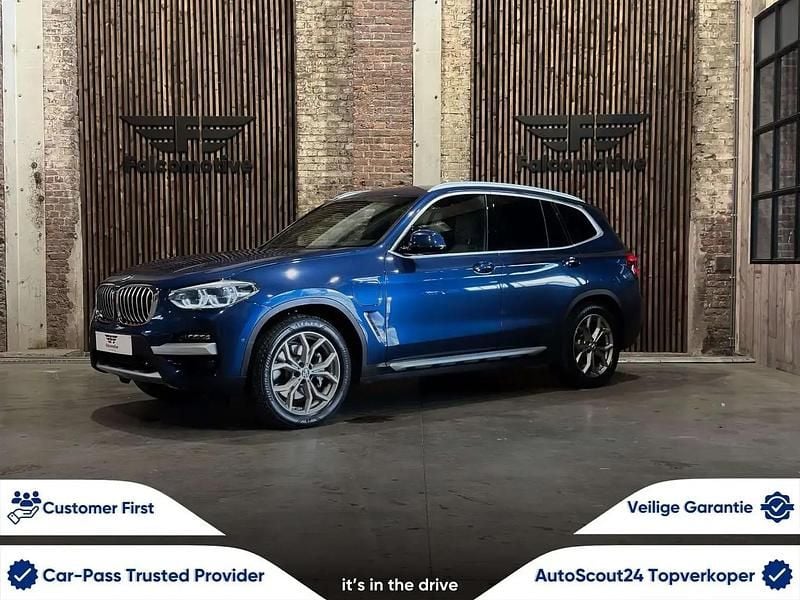 Bleu Utilisé 2021 BMW X3 xLine SUV | 36 900 € (Bon prix) - Image 1/4