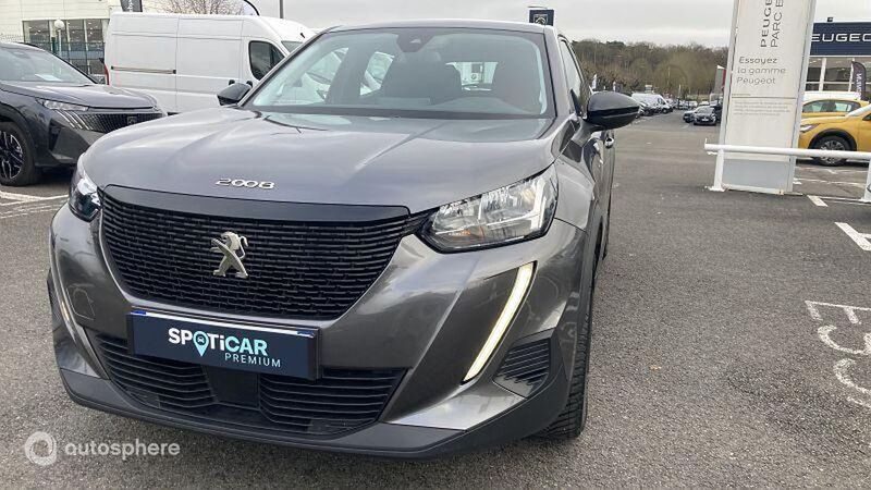 Gris Utilisé 2022 Peugeot 2008 Active SUV | 16 799 € (Prix juste) - Image 1/4