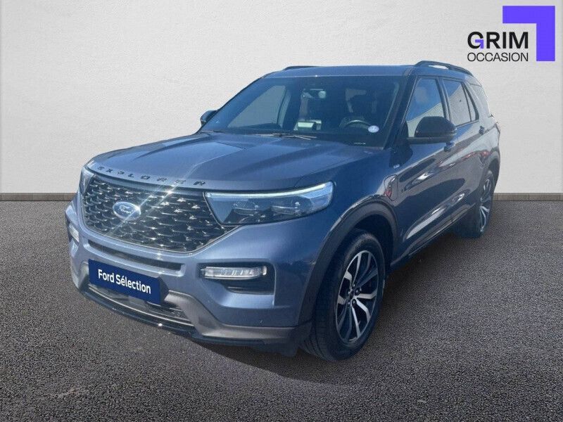 Noir Utilisé 2021 Ford Explorer ST-Line SUV | 49 290 € (Prix juste) - Image 1/4