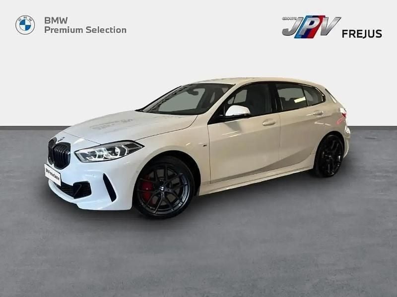 Blanc Occasion 2021 BMW 128 Sport Line Berline | 33 880 € (Bon prix) - Image 1/4