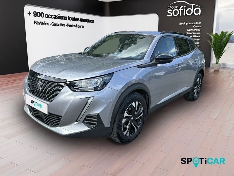 Gris Utilisé 2022 Peugeot 2008 Allure SUV | 18 490 € (Prix juste) - Image 1/3