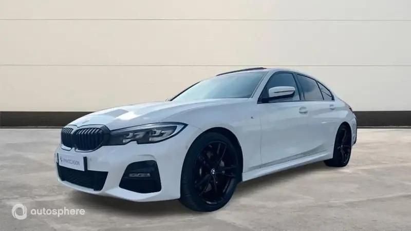 Blanc Utilisé 2022 BMW 330 M Sport Berline | 39 900 € (Prix juste) - Image 1/4