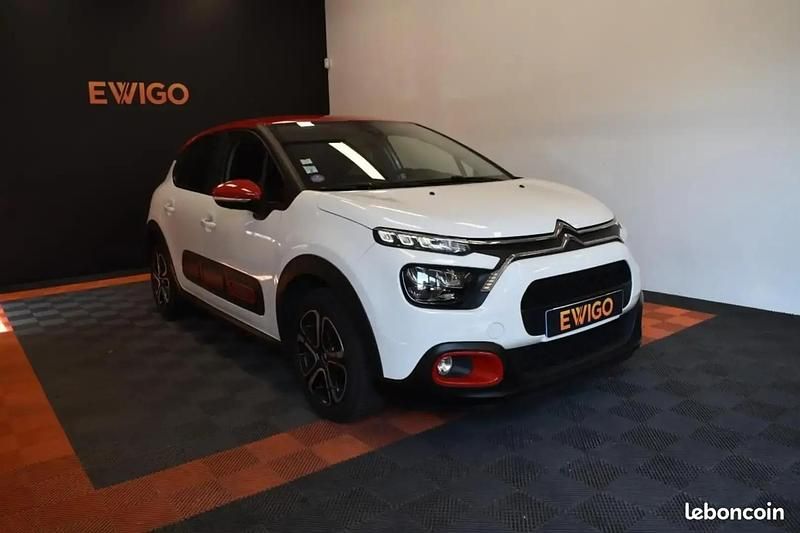 Blanc Utilisé 2020 Citroën C3 Shine Citadine | 7 990 € (Bon prix) - Image 1/4