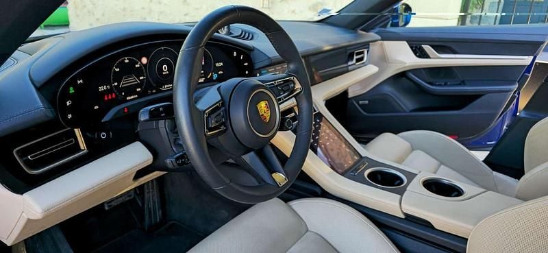 Occasion Porsche Taycan 4S Performance Package 419 kW (571 ch) 2021 Bleu Berline