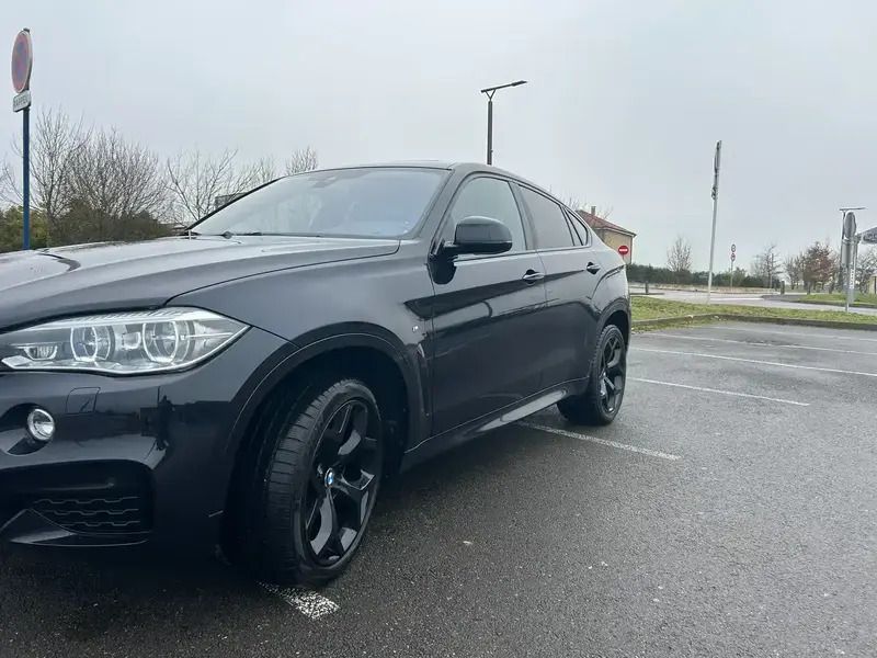 Bleu Utilisé 2018 BMW X6 Sport Line SUV | 33 800 € (Prix juste) - Image 1/4