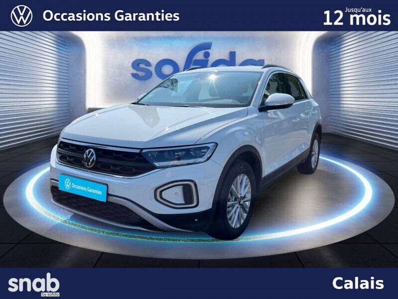 Blanc Utilisé 2023 VW T-Roc Business SUV | 21 290 € (Prix juste) - Image 1/4