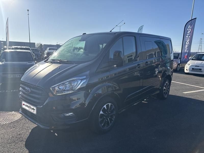 Noir agate mã©tallisã©e Occasion 2023 Ford Transit Sport Van | 38 999 € (Prix juste) - Image 1/4